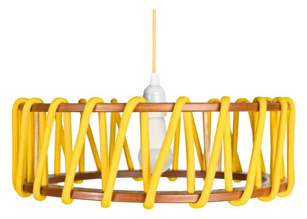 Žuta stropna lampa Macaron EMKO, ø 45 cm