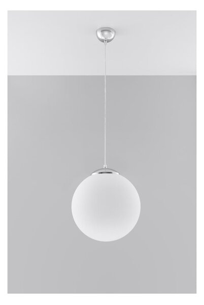 Bijela stropna lampa Sollux Bianco 30