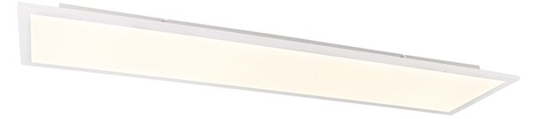 Moderna stropna svjetiljka od čelika 120 cm, uključujući LED u 4 koraka s mogućnošću prigušivanja- Liv