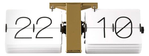 Bijeli sat Karlsson No Case Clock