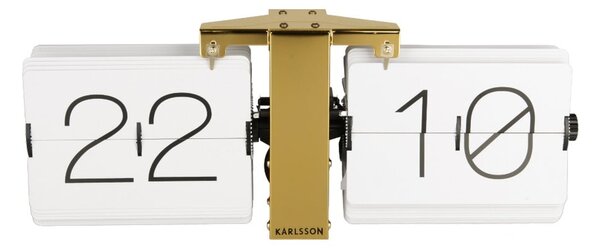 Bijeli sat Karlsson No Case Clock