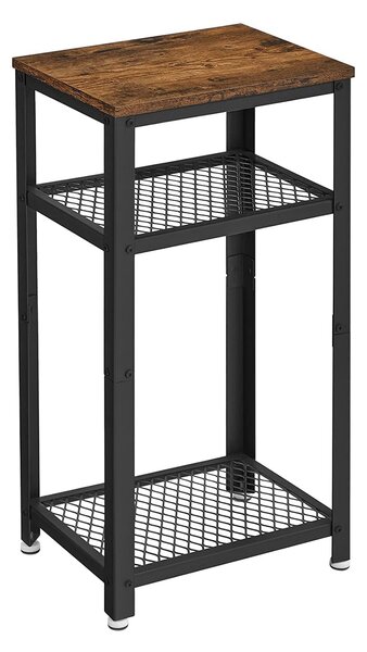 Pomoćni stolić za dnevni boravak, noćni ormarić s 2 police 40x30x75 cm