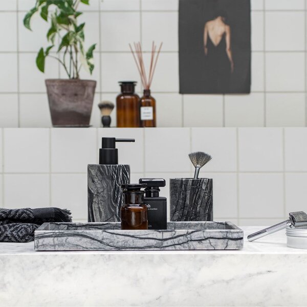 Crni mramoran dozator sapuna 0.2 l Marble – Mette Ditmer Denmark
