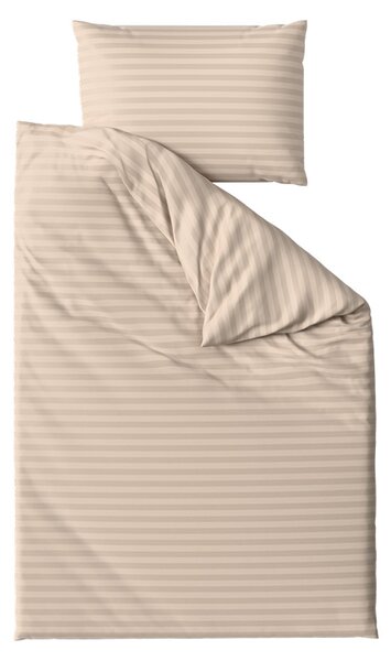 Hotelska posteljina od mikrovlakana JASMINE bež - prugasti 2 cm Dimenzije posteljine: 70 x 90 cm | 140 x 220 cm