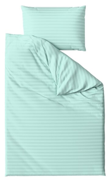 Hotelska posteljina od mikrovlakana JASMINE mentol - pruga 2 cm Dimenzije posteljine: 70 x 90 cm | 140 x 200 cm