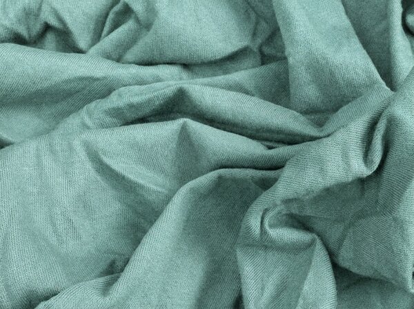 Jersey plahta mentol 90 x 200 cm