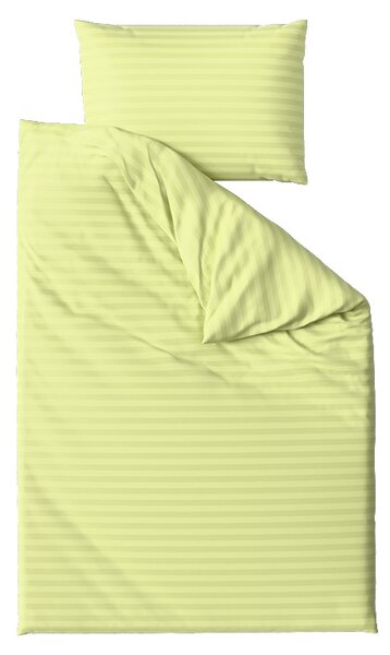 Hotelska posteljina od mikrovlakana JASMINE pistacija - prugica 2 cm Dimenzije posteljine: 70 x 90 cm | 140 x 220 cm