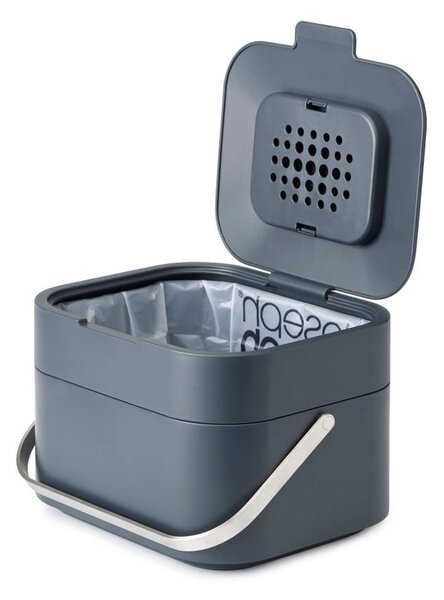 Tamnosiva kanta za kompostabilni otpad IntelligentWaste Joseph Joseph, 4 l´