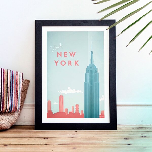 Poster Travelposter New York, 30 x 40 cm