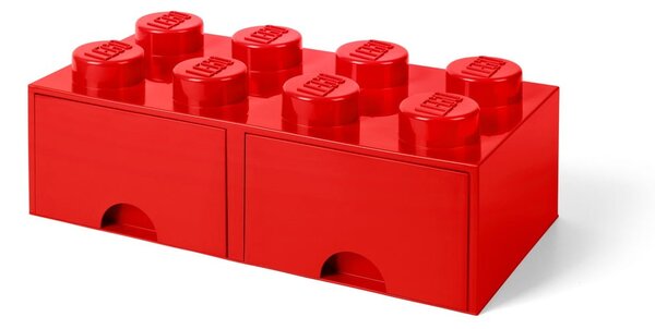 Crvena kutija za pohranu s dvije ladice LEGO®