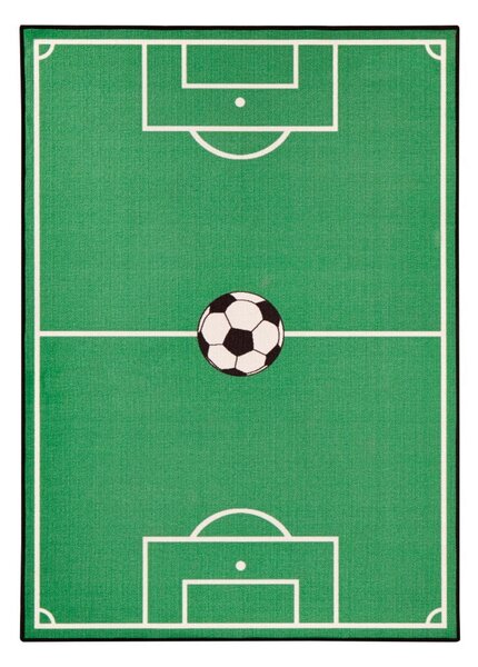 Dječji zeleni tepih Zala Living Football, 140 x 200 cm