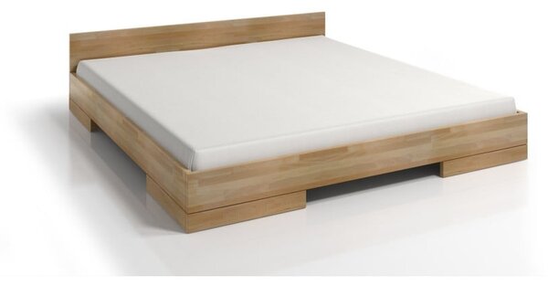 Bračni krevet od masivne bukve 160x200 cm u prirodnoj boji Spectrum – Skandica