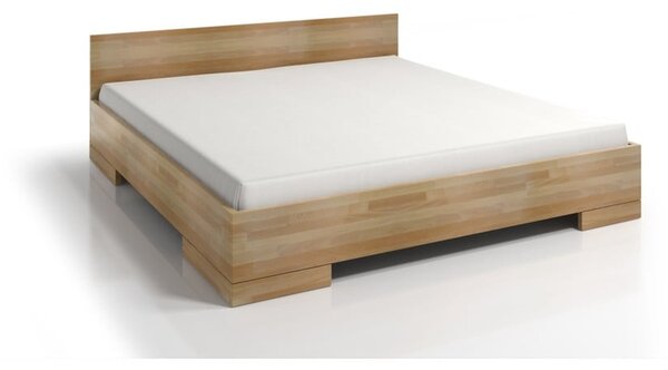 Bračni krevet od bukovog drveta s prostorom za odlaganje SKANDICA Spectrum Maxi, 160 x 200 cm