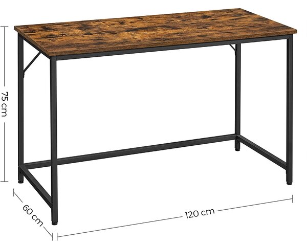 Stol, Računalni stol, Mali uredski stol, 120 x 75 x 60 cm