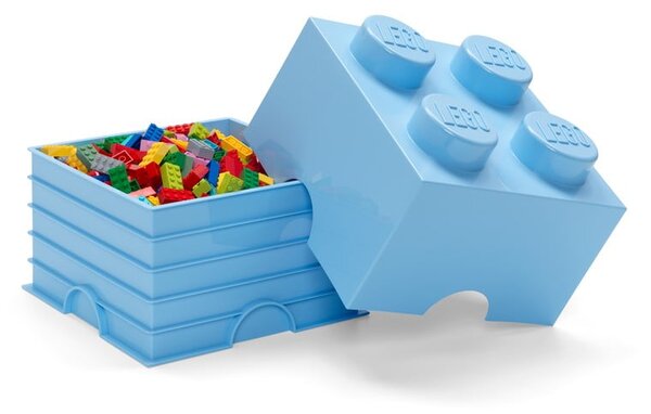 Svjetloplava kutija za pohranu LEGO®