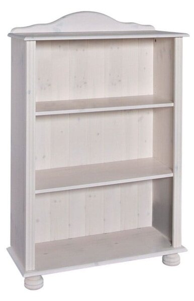 Bijela biblioteka od masivnog bora 77x116 cm Ella – Støraa