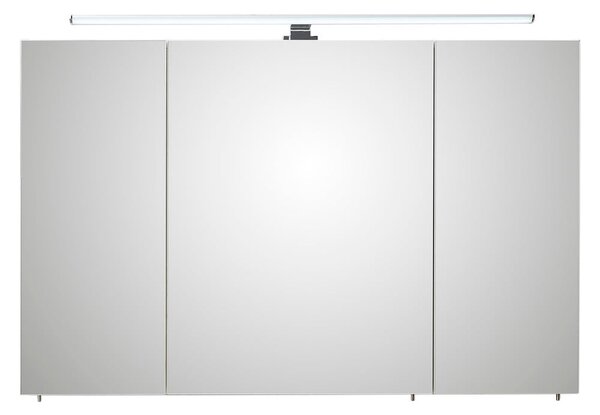 Bijeli viseći kupaonski ormarić s ogledalom 110x70 cm Set 360 - Pelipal