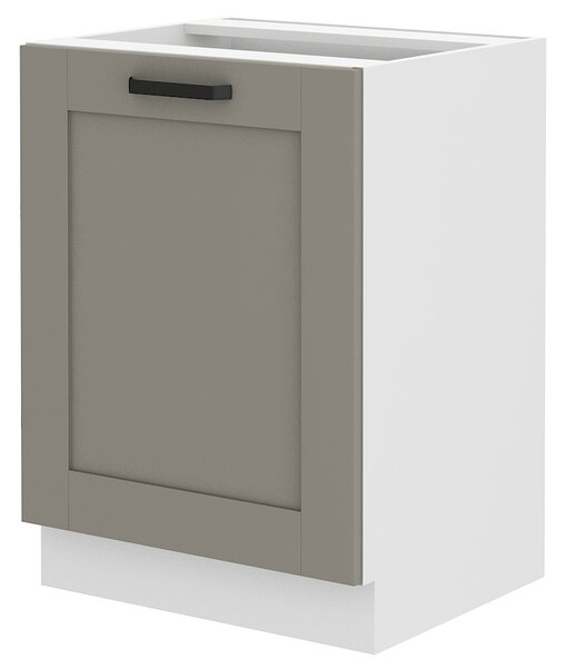 Zondo.hr Donji kuhinjski ormarić Lucid 60 D 1F BB (claygrey + bijela). Akcija -6%. 1045437