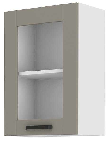 Zondo.hr Gornji kuhinjski ormarić Lucid 40 GS 72 1F (claygrey + bijela). Akcija -7%. 1045448