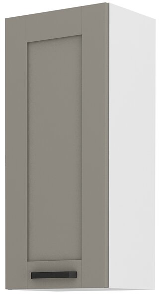 Zondo.hr Gornji kuhinjski ormarić Lucid 40 G 90 1F (claygrey + bijela). Akcija -7%. 1045459