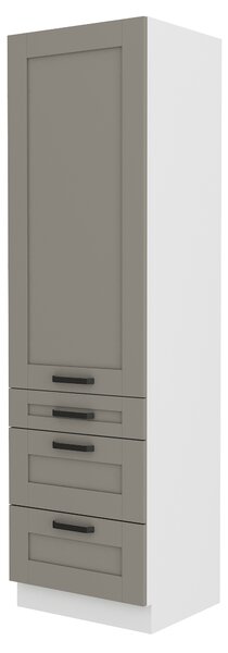 Zondo.hr Kuhinjski ormarić za namirnice Lucid 60 Dkomada 210 3S 1F (claygrey + bijela). 1045462