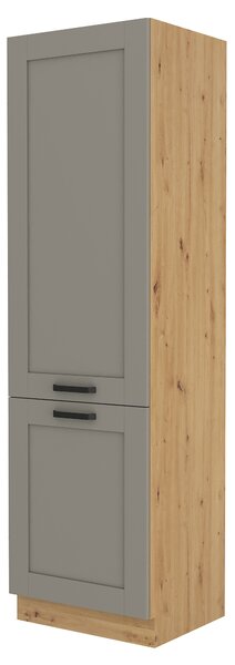 Zondo.hr Kuhinjski ormarić za namirnice Lucid 60 LO 210 2F (hrast artisan + claygrey). 1045514