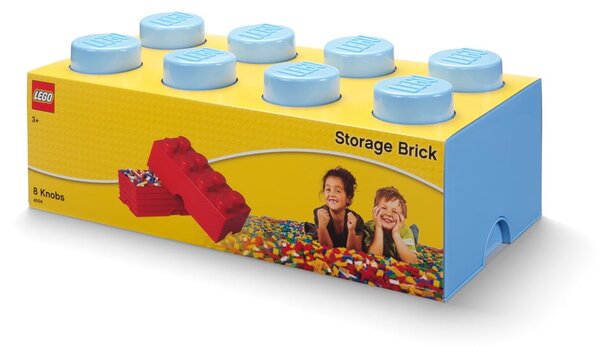 Svjetloplava kutija za pohranu LEGO®