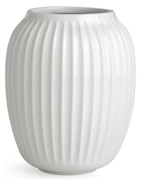 Bijela kamena vaza Kähler Design Hammershoi, visina 20 cm