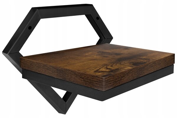 Univerzalni MDF Dekorativna viseća zidna polica 20cm