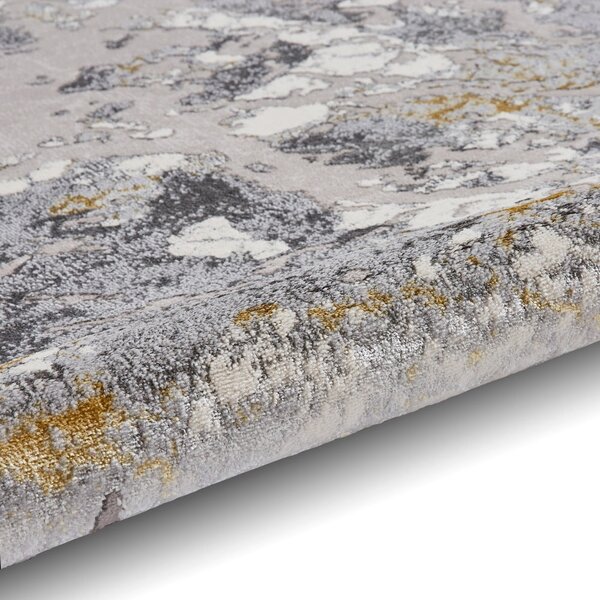 Sivo-zlatni tepih 220x160 cm Apollo - Think Rugs