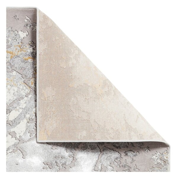Sivo-zlatni tepih 220x160 cm Apollo - Think Rugs