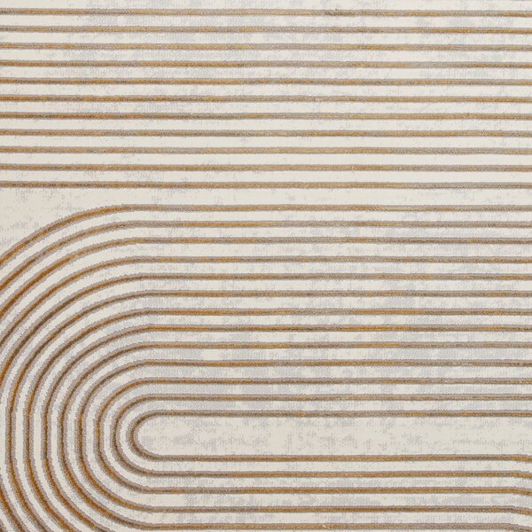 Sivo-zlatni tepih 170x120 cm Apollo - Think Rugs