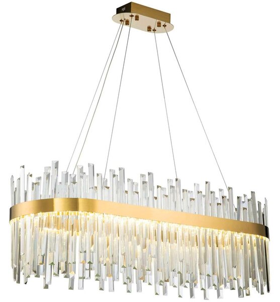 Kristalna stropna svjetiljka gold APP1513-CP80