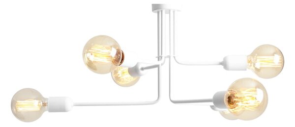 Bijela viseća svjetiljka sa 6 žarulja CustomForm Vanwerk