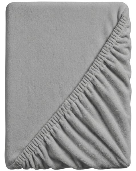 Plahta mikropliš SOFT 90x200 cm svijetlo siva