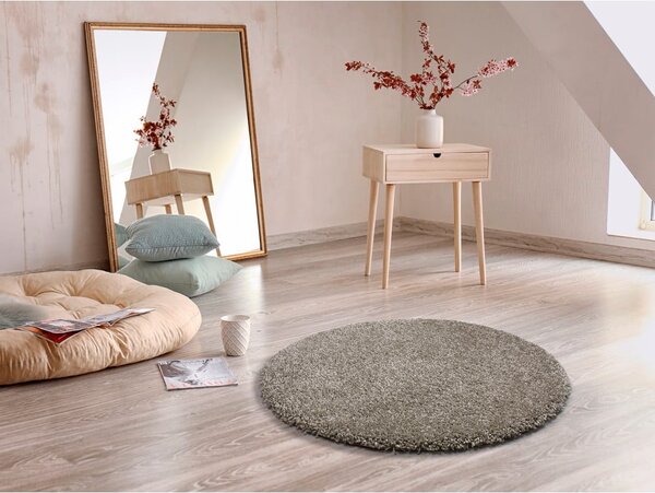 Sivi tepih Universal Aqua Liso, ø 80 cm