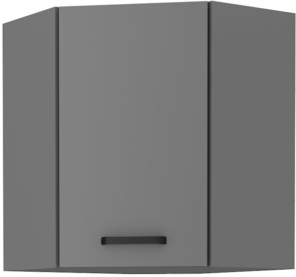 Zondo.hr Gornji kutni kuhinjski ormarić Nesia 58x58 GN-72 1F (antracit). Akcija -6%. 1049704