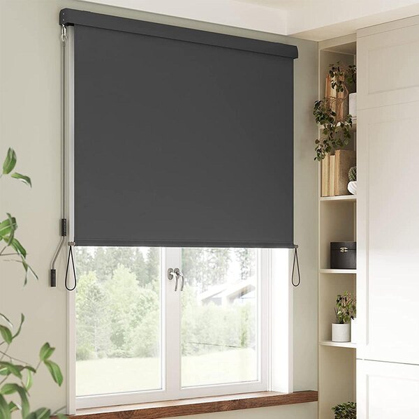Vodootporna vertikalna tenda 1,4 x 2,5 m, sive boje