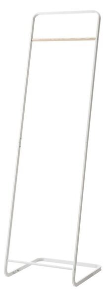 Bijela podna vješalica YAMAZAKI, visina 140 cm