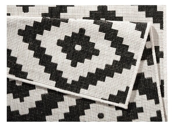 Krem-crni vanjski tepih NORTHRUGS Malta, 120 x 170 cm