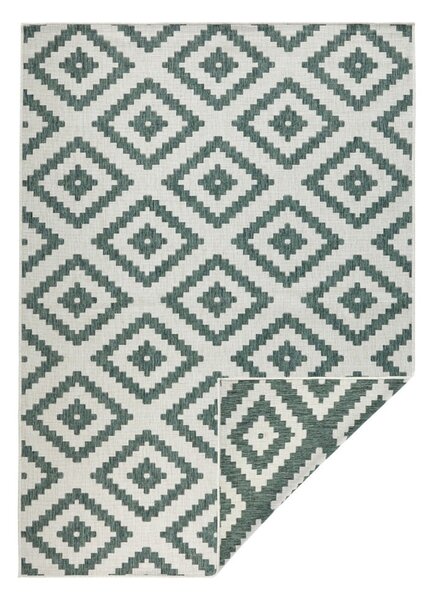 Krem-zeleni vanjski tepih NORTHRUGS Malta, 80 x 150 cm