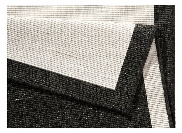 Krem-crni vanjski tepih NORTHRUGS Panama, 80 x 350 cm