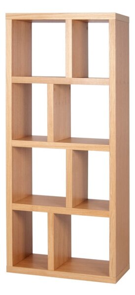Biblioteka u dekoru hrasta u prirodnoj boji 70x159 cm Berlin – TemaHome