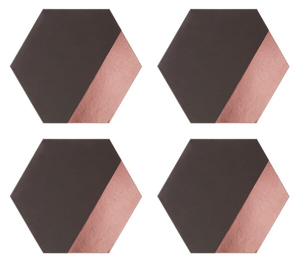 Podmetač 4 kom od imitacije kože/kartonski 26x30 cm Geome – Premier Housewares