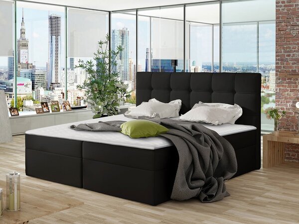 Bračni krevet Boxspring Maddox (200x200) (Muna 08)