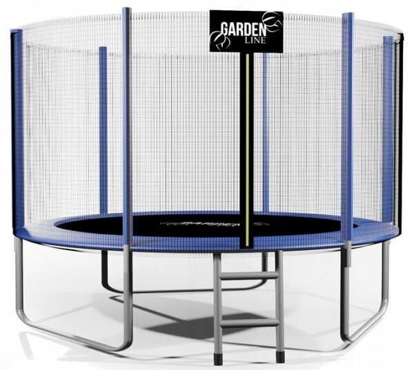 Vrtni trampolin 305 cm + zaštitna mreža + stepenice