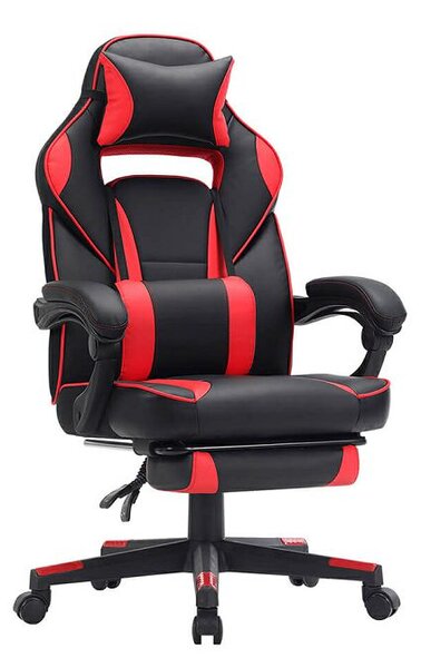 SONGMICS OBG73BRV1 Gaming chair, black-red