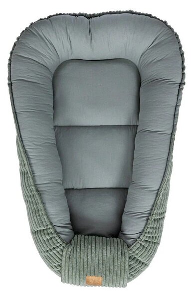 Zeleno gnijezdo za bebe 55x83 cm – Meowbaby