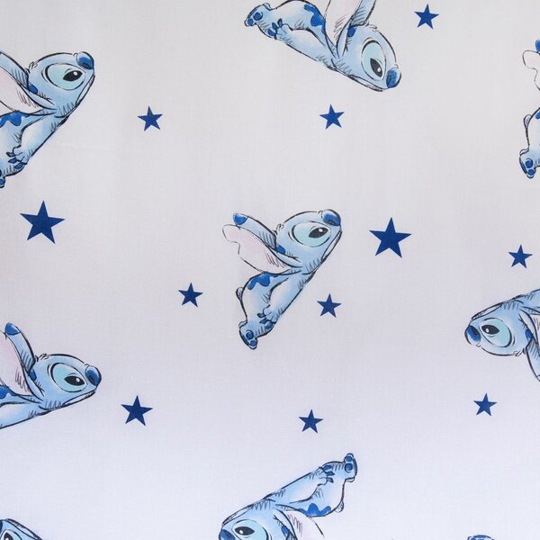 Mentol zelena pamučna dječja posteljina za krevet za jednu osobu 140x200 cm Lilo & Stitch "Buddies" – Jerry Fabrics