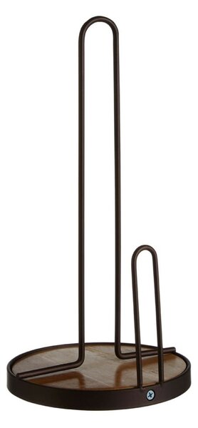 Željezni držač za papirne ubruse brončane boje Premier Housewares, Ø 15 x 30 cm